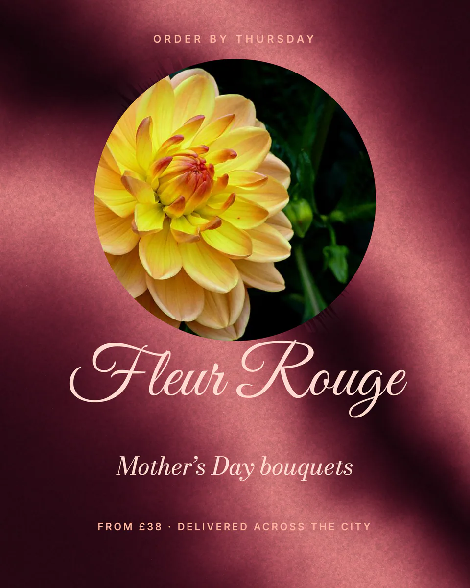 Fleur Rouge, Florist, Mother’s Day