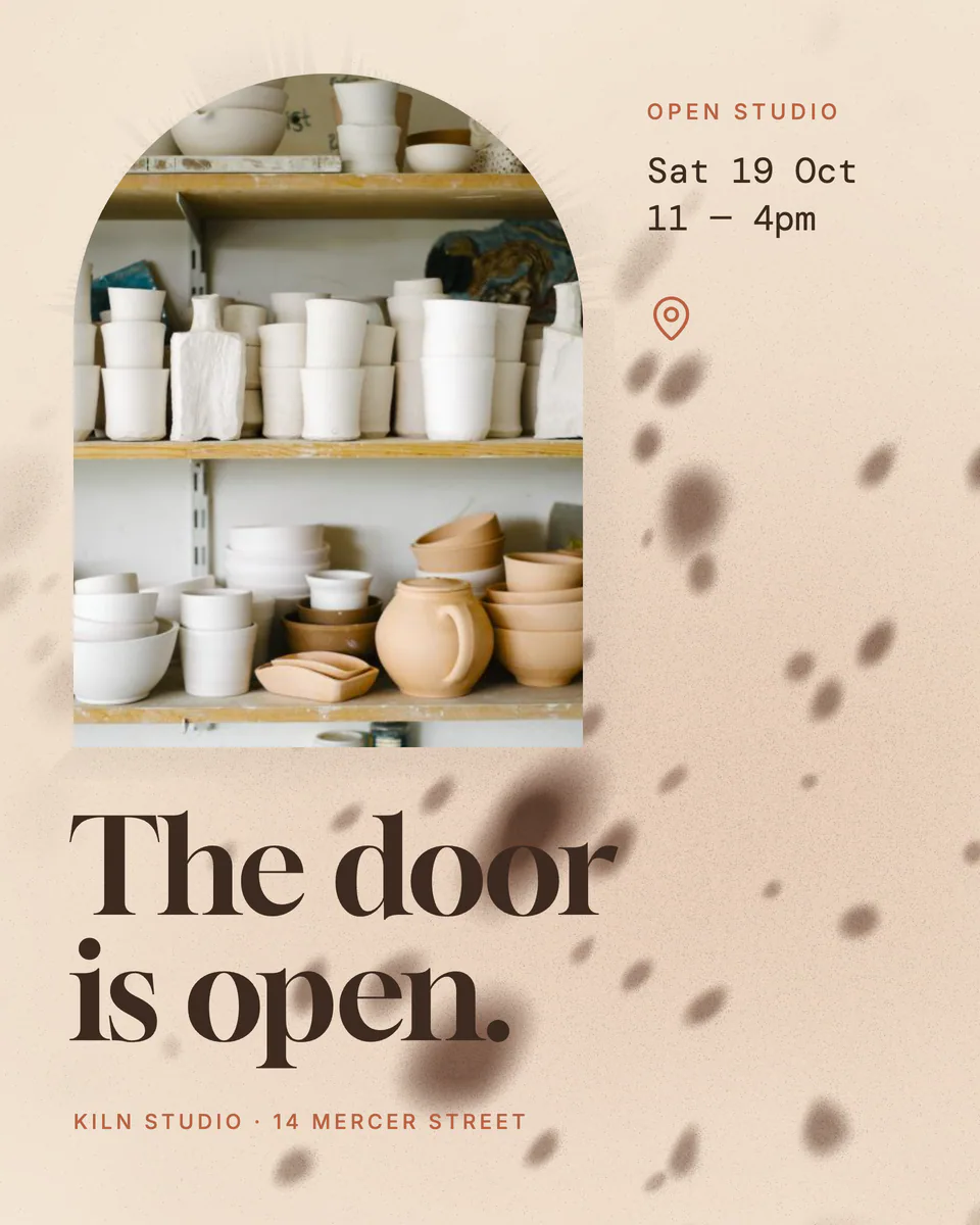 Kiln Studio, Open studio